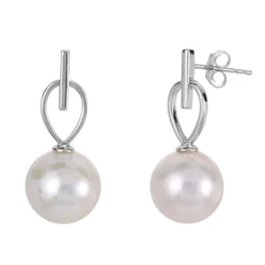 Sterling Silver Pearl Earrings: Timeless Elegance