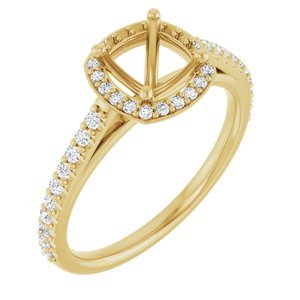 14k-yellow-gold-6x6-mm-cushion-1-4-ctw-lab-grown-diamond-semi-set-engagement-ring