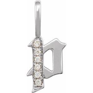 14k-white-gold-05-ctw-natural-diamond-gothic-initial-p-charm-pendant