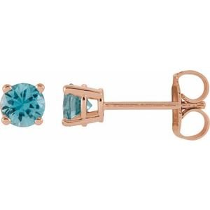 14k-rose-gold-4-mm-natural-blue-zircon-earrings
