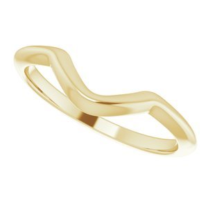 14K Yellow Gold Matching Band