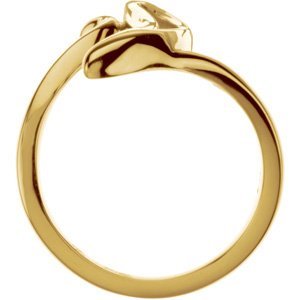 14K Yellow Gold Freeform Ring
