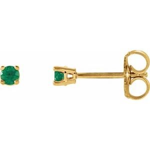 14k-yellow-gold-2-5-mm-natural-emerald-earrings