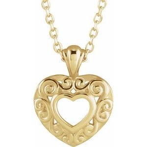 14k-yellow-gold-12-9x10-1-mm-pierced-heart-16-18-necklace