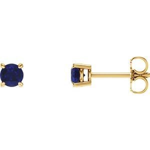 14k-yellow-gold-4-mm-natural-blue-sapphire-earrings