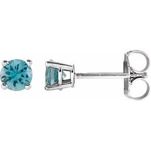 14k-white-gold-4-mm-natural-blue-zircon-earrings
