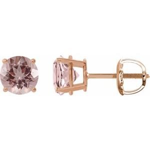 14k-rose-gold-6-mm-natural-pink-morganite-earrings-3