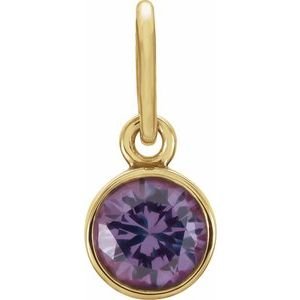 14k-yellow-gold-posh-mommy-imitation-alexandrite-charm-pendant