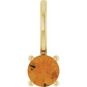 14k-yellow-gold-imitation-citrine-solitaire-charm-pendant