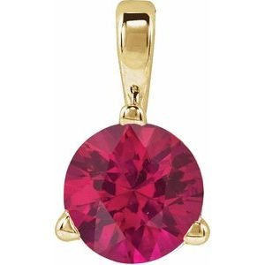 14k-yellow-gold-lab-grown-ruby-pendant