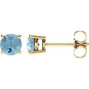 14k-yellow-gold-5-mm-natural-aquamarine-earrings