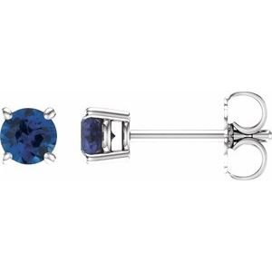 14k-white-gold-4-mm-natural-blue-sapphire-earrings