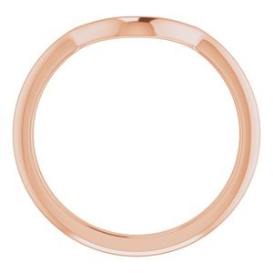 14K Rose Gold Matching Band