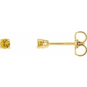 14k-yellow-gold-2-5-mm-natural-yellow-sapphire-earrings