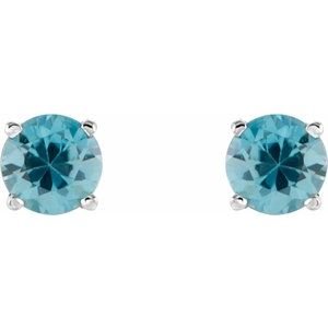 14k-white-gold-6-mm-natural-blue-zircon-earrings-3