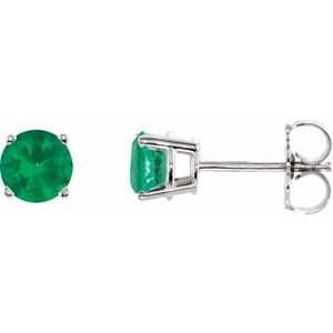 14k-white-gold-5-mm-natural-emerald-earrings