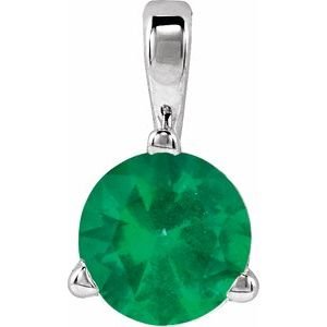 14k-white-gold-lab-grown-emerald-pendant
