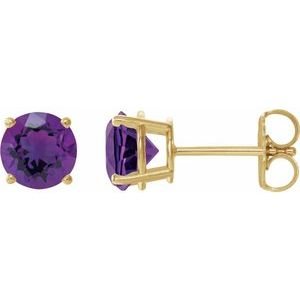 14k-yellow-gold-6-mm-natural-amethyst-earrings