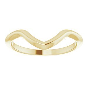 14K Yellow Gold Matching Band