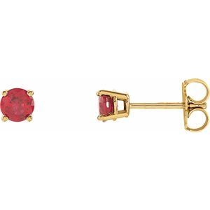 14k-yellow-gold-4-mm-lab-grown-ruby-earrings