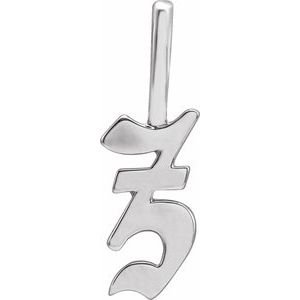 14k-white-gold-gothic-initial-z-charm-pendant