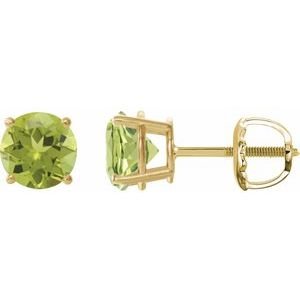 14k-yellow-gold-8-mm-natural-peridot-earrings-2
