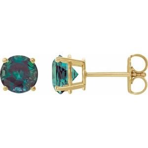 14k-yellow-gold-6-mm-lab-grown-alexandrite-earrings