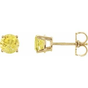 14k-yellow-gold-5-mm-natural-yellow-sapphire-earrings