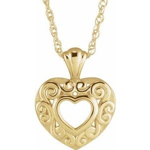 14k-yellow-gold-12-9x10-1-mm-pierced-heart-14-necklace