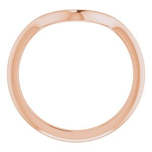 14K Rose Gold Matching Band