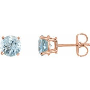 14k-rose-gold-5-mm-natural-aquamarine-earrings
