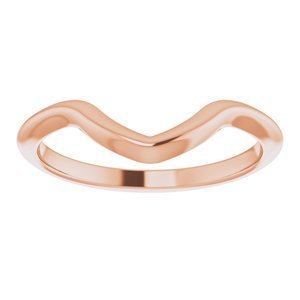 14K Rose Gold Matching Band