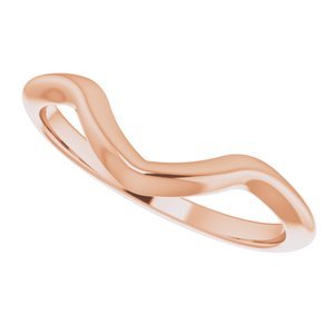 14K Rose Gold Matching Band