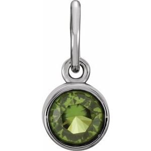 sterling-silver-posh-mommy-imitation-peridot-charm-pendant