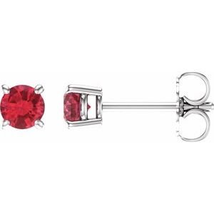14k-white-gold-4-mm-natural-ruby-earrings