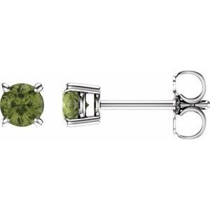 14k-white-gold-4-mm-natural-peridot-earrings
