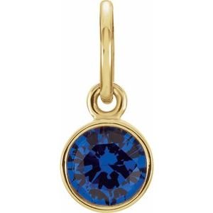 14k-yellow-gold-posh-mommy-imitation-blue-sapphire-charm-pendant