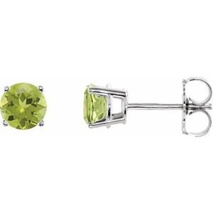 14k-white-gold-5-mm-natural-peridot-earrings