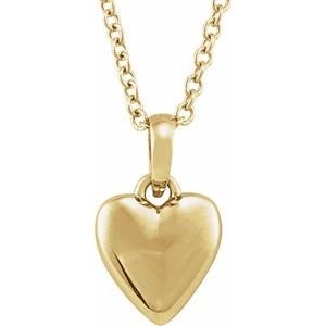 14k-yellow-gold-puffed-heart-16-18-necklace