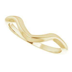 14K Yellow Gold Matching Band