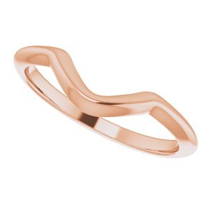 14K Rose Gold Matching Band