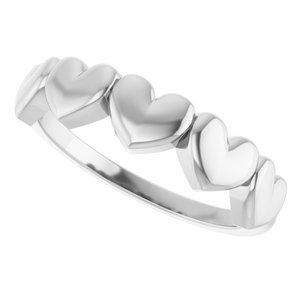 Sterling Silver Heart Ring