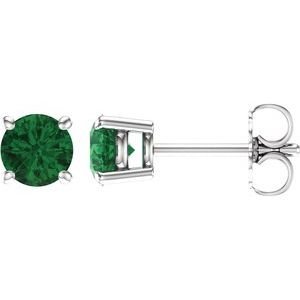 14k-white-gold-5-mm-lab-grown-emerald-earrings