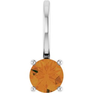 sterling-silver-imitation-citrine-solitaire-charm-pendant