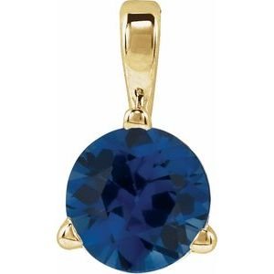 14k-yellow-gold-lab-grown-blue-sapphire-pendant
