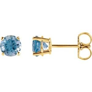 14k-yellow-gold-4-mm-natural-swiss-blue-topaz-earrings
