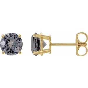 14k-yellow-gold-6-mm-natural-gray-spinel-earrings