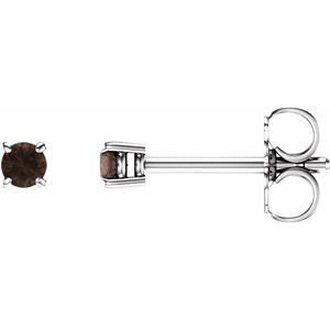 14k-white-gold-2-5-mm-natural-smoky-quartz-earrings
