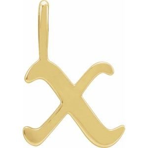 14k-yellow-gold-gothic-initial-x-charm-pendant