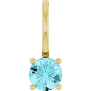 14k-yellow-gold-imitation-blue-zircon-solitaire-charm-pendant